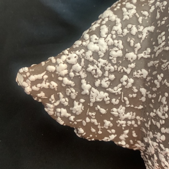 Vintage Handcrafted Royal Haeger Pottery Brown & White Lava Glaze Duck Planter - Picture 8 of 8